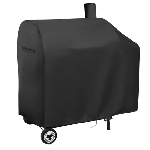 Andacar charcoal grill cover front view for CC1830 rain protection