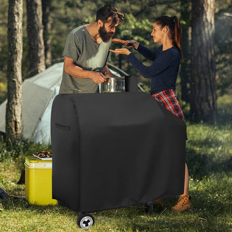 Andacar charcoal grill cover in outdoor yard use against moisture
