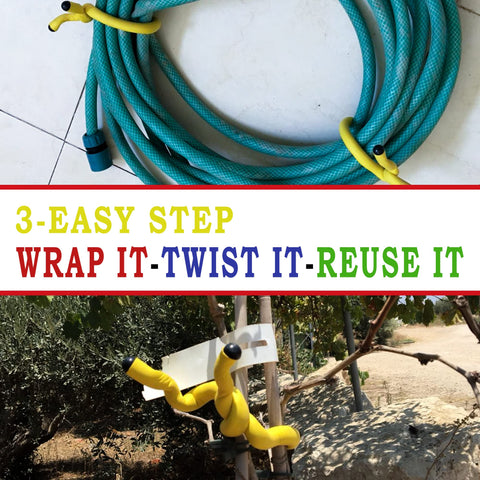 Andalus Brands Twist Rubber Ties ideal for hitch cargo and travel organization.