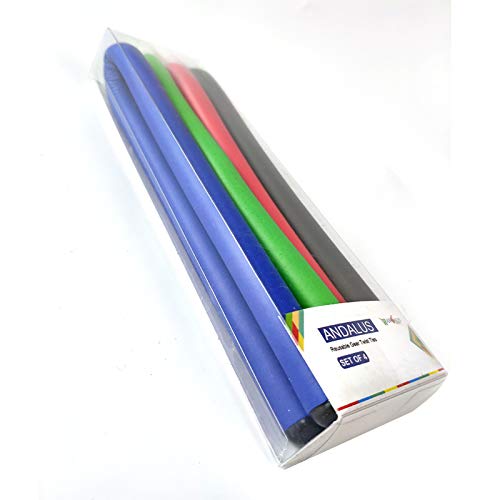 Andalus Brands Twist Rubber Ties perfect travel accessory for luggage and gear.