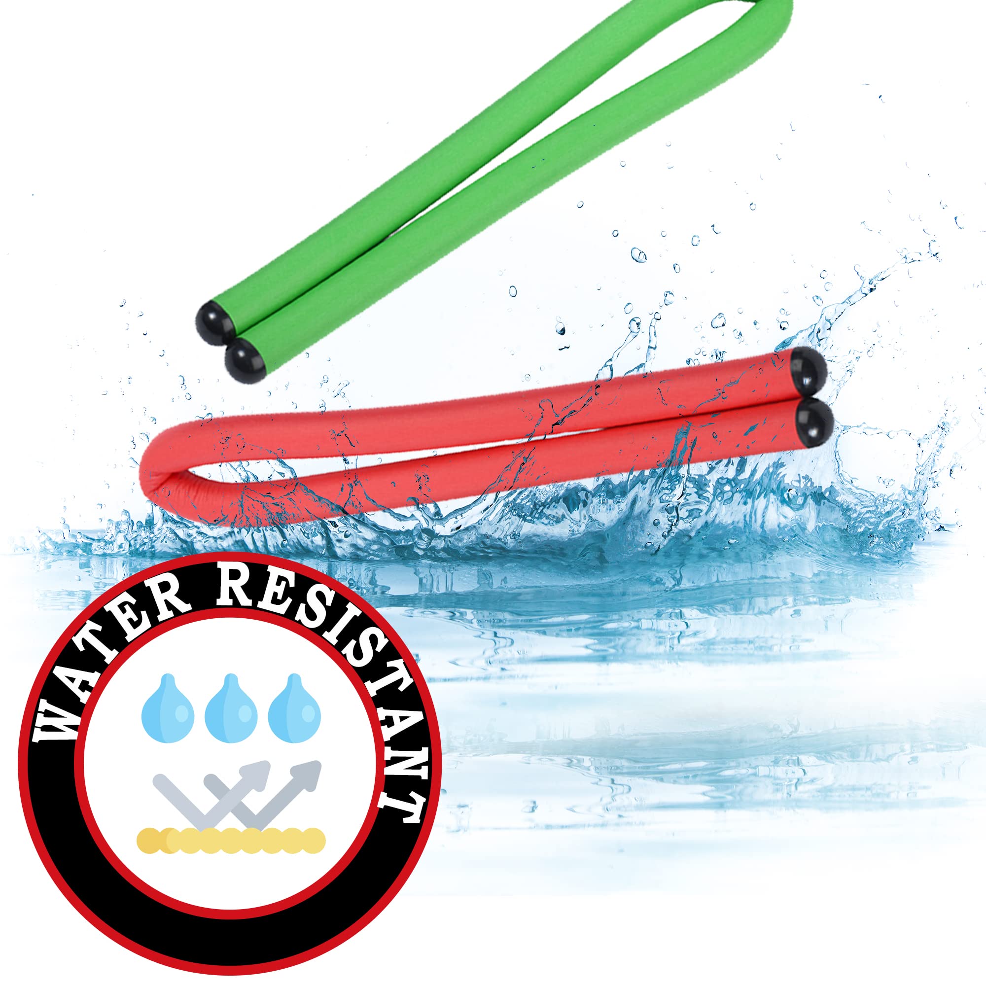 Andalus Twist yellow rubber ties hold up to 110 pounds for strong, reusable ties.