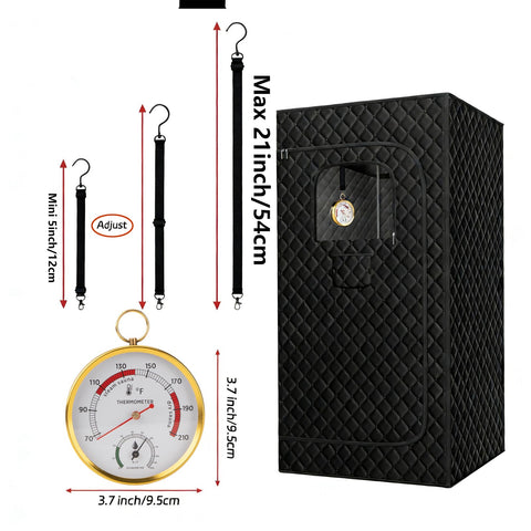 Andelov analog thermometer reading provides quick temperature checks from inside or outside