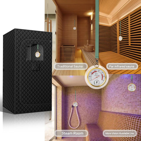 Andelov thermometer in a steam box scene for real-time control