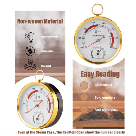 Andelov thermometer with manual calibration option for accuracy