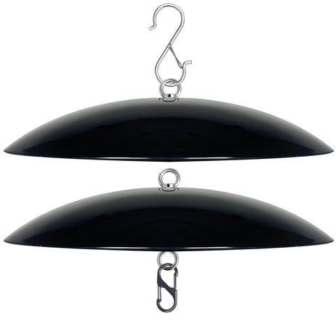 Andergi 13inch dome cover shields hummingbird feeders from rain and debris
