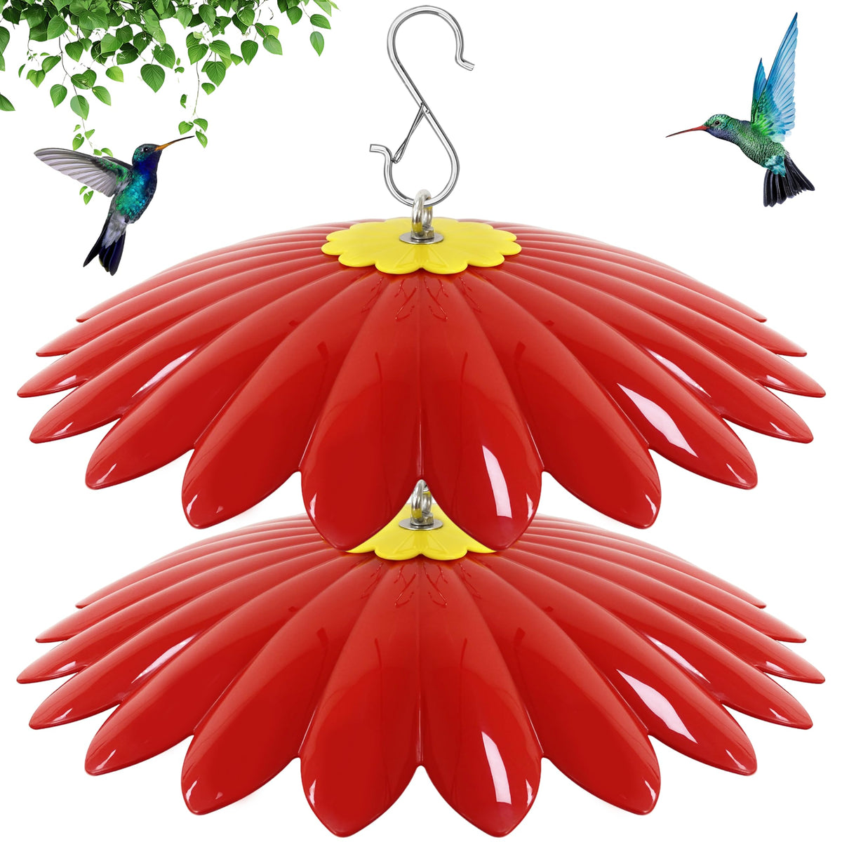 andergi bird feeder rain guard 13.5-inch shields nectar from rain and sun