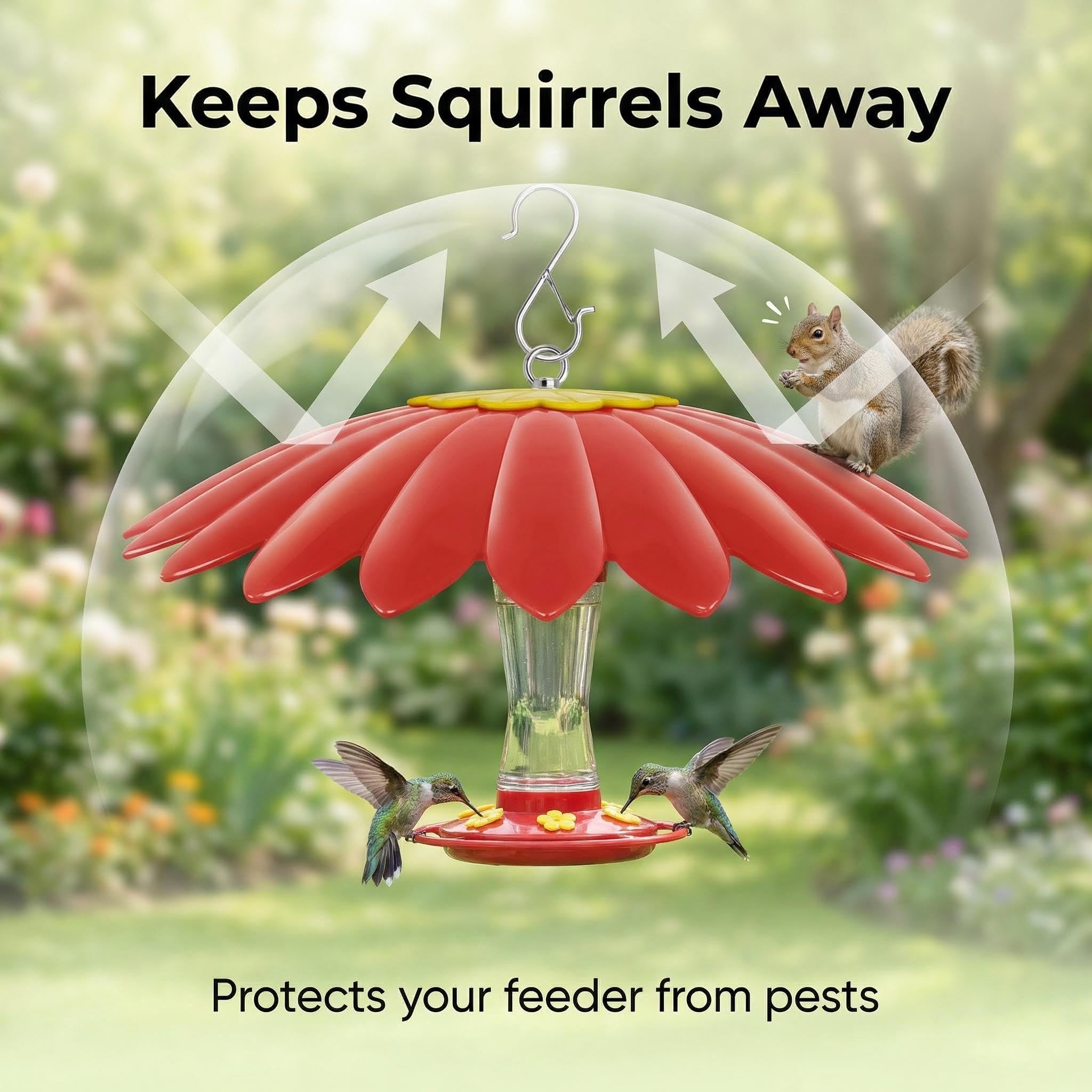 Andergi bird house outdoor umbrella cover keeps shelter dry in sun or rain.