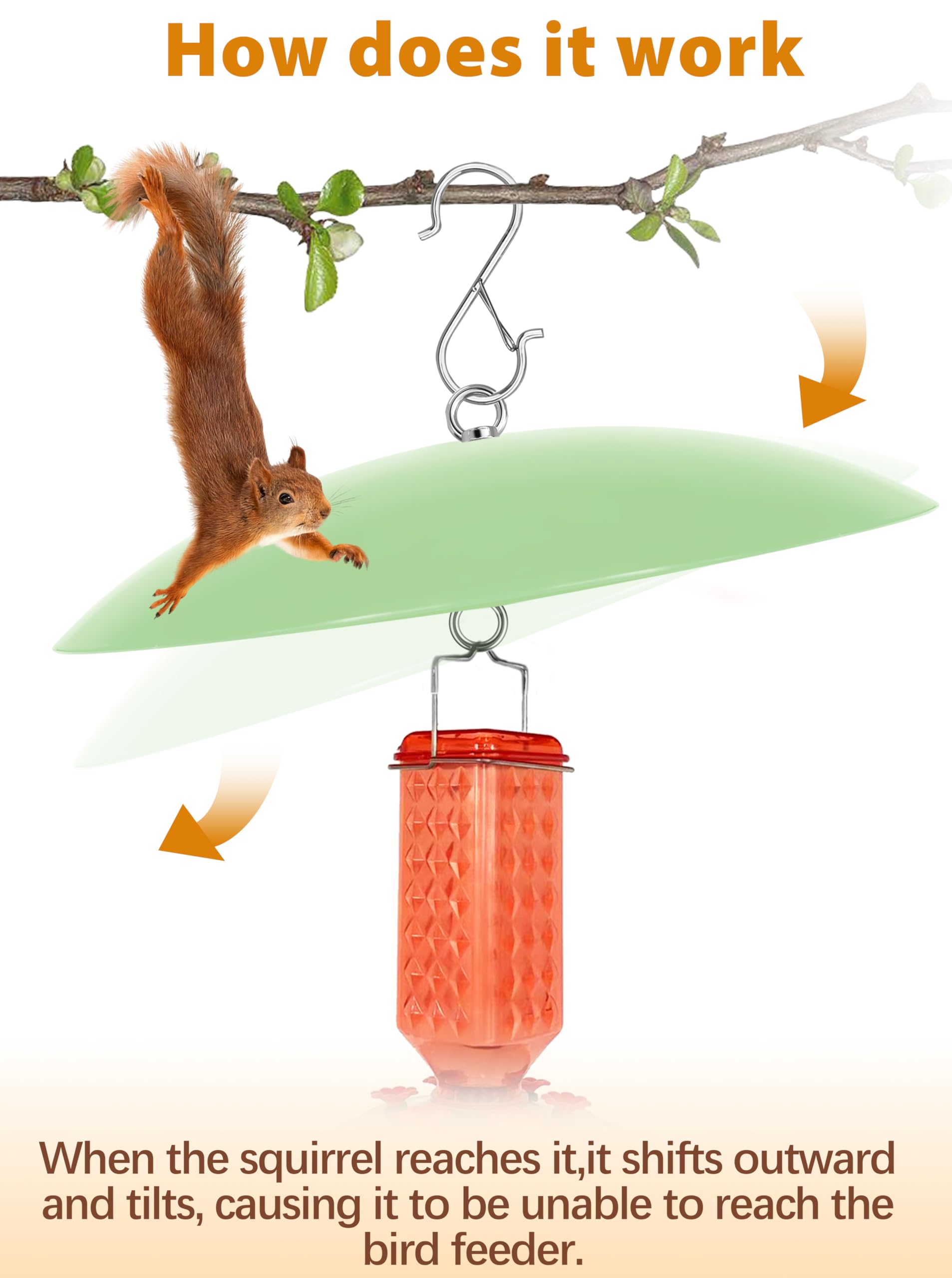 The andergi easy hanging installation kit simplifies setup on a pole or tree.