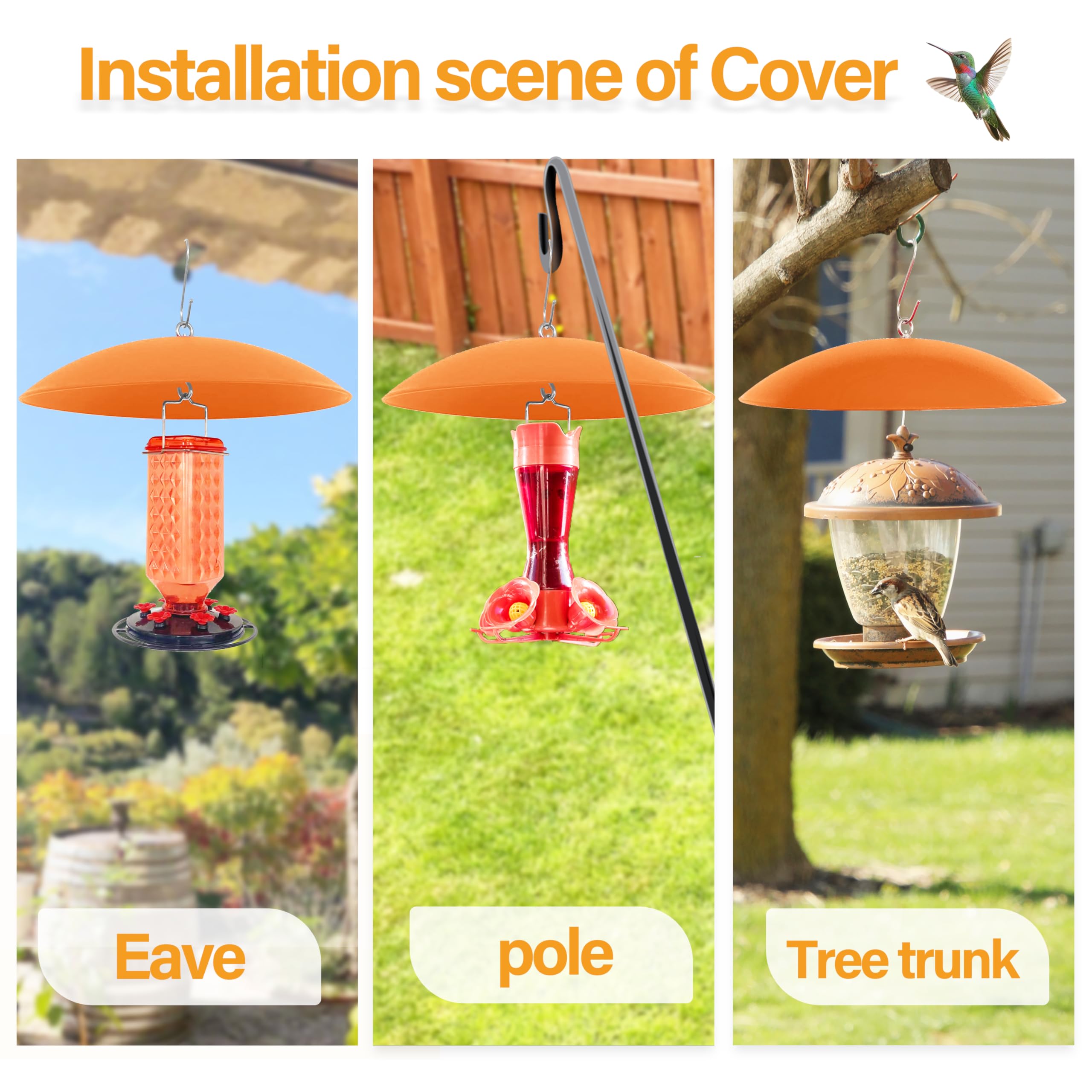 Andergi feeder umbrella color options complement outdoor décor