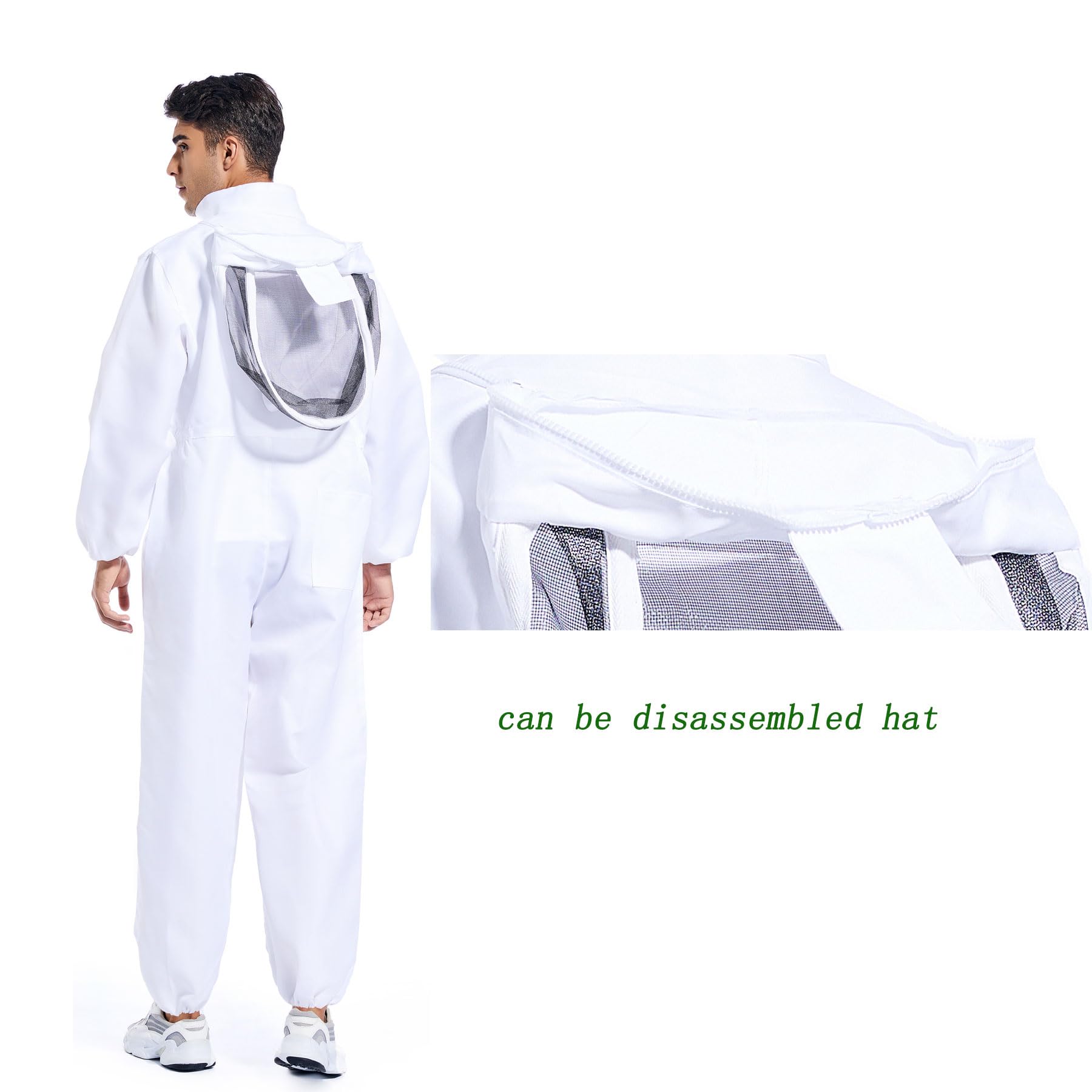 ANDES Polycotton fabric provides breathable protection during long sessions.