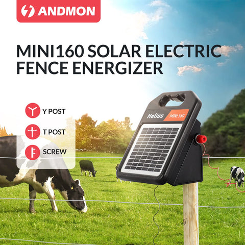 ANDMON 360-degree rotation keeps charger facing sun for better energy capture