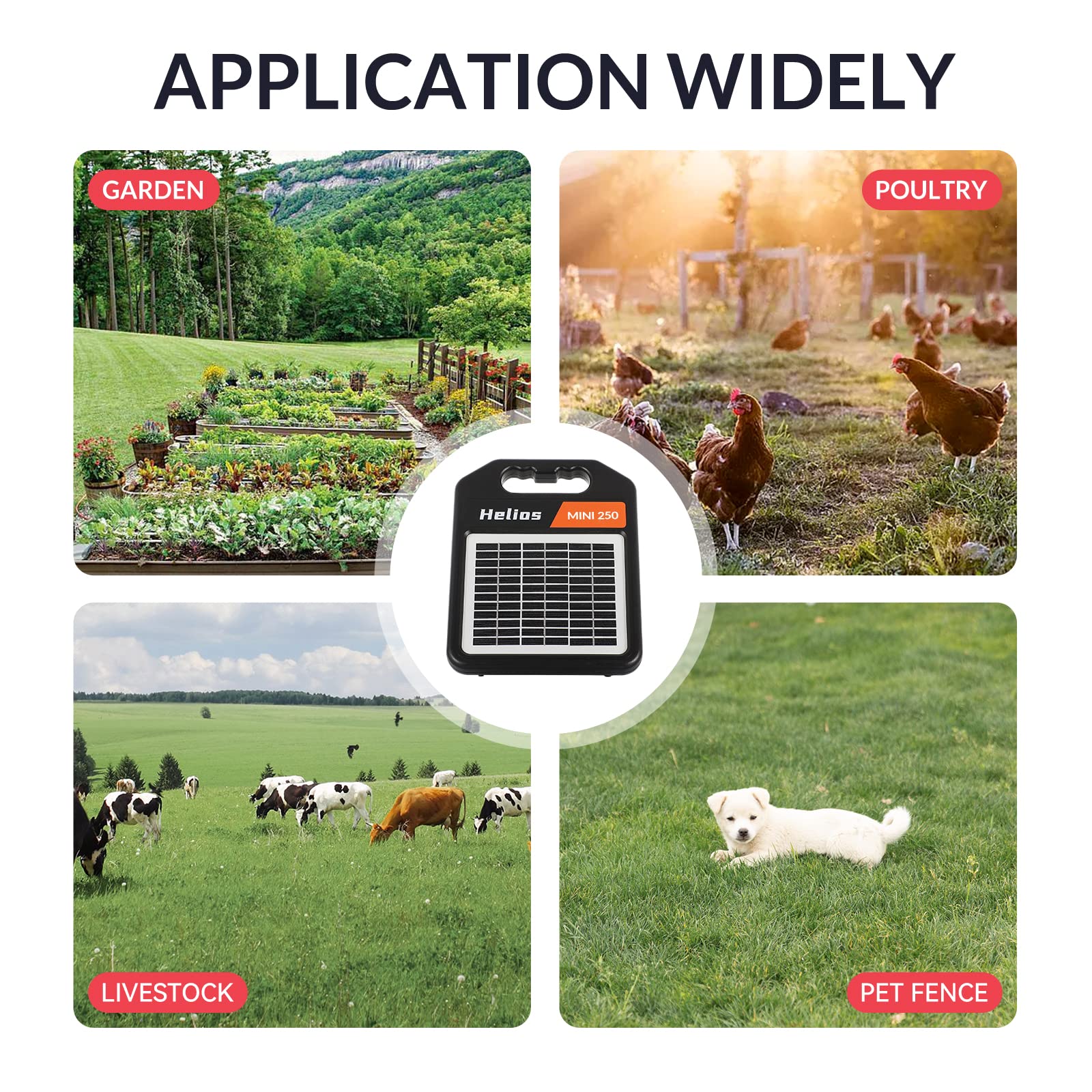 ANDMON MINI250 low light performance maintains power in dull weather