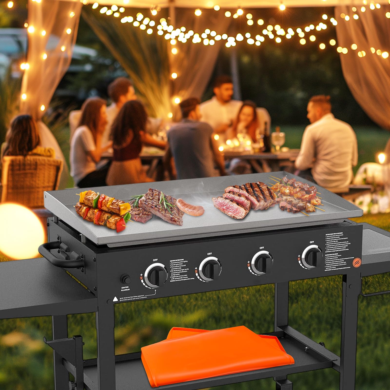 AndoBubblu year-round protection for the grill pan