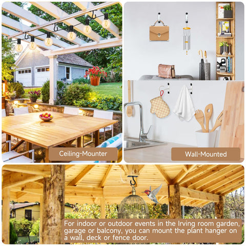 AnDock hanging bird feeder setup demonstrates easy outdoor maintenance.
