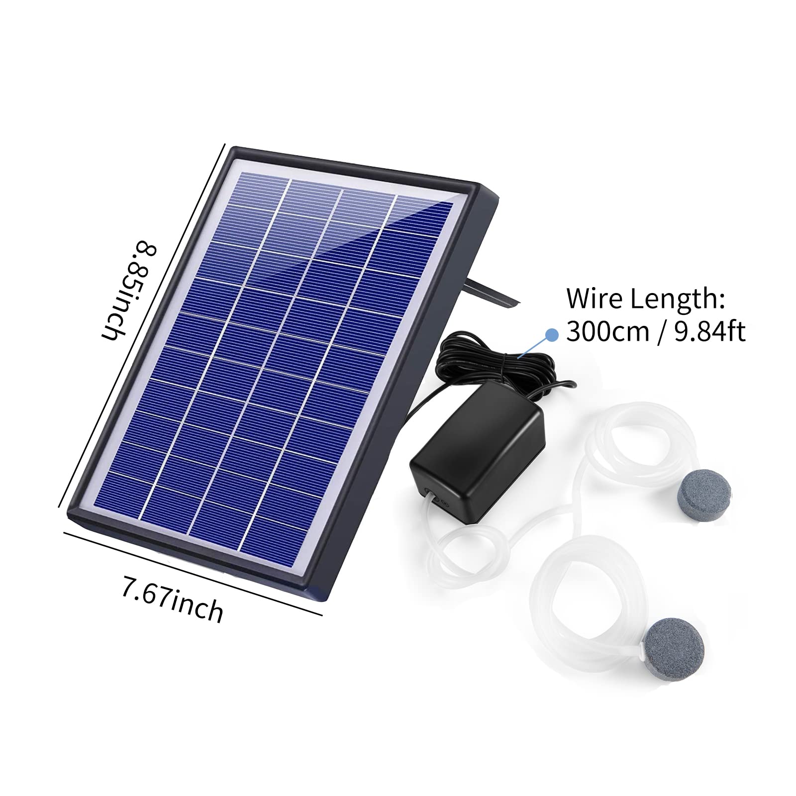 Andoer IP65 waterproof rating ensures outdoor operation reliability.