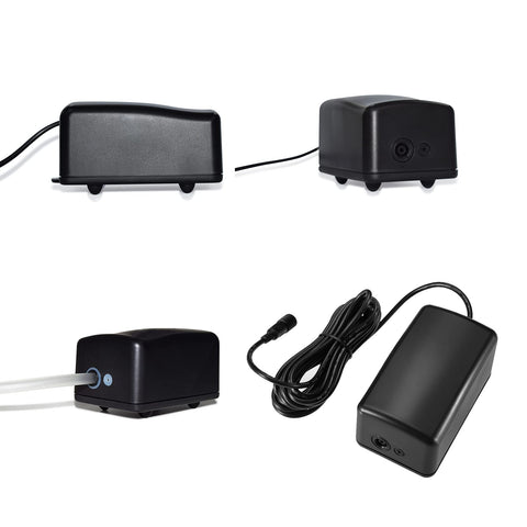 Andoer kit includes pump, solar panel, stones, and accessories.