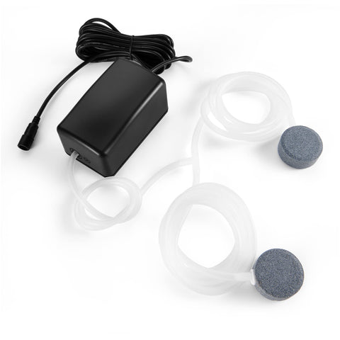 Andoer pond oxygenator is suitable for small to medium outdoor ponds.