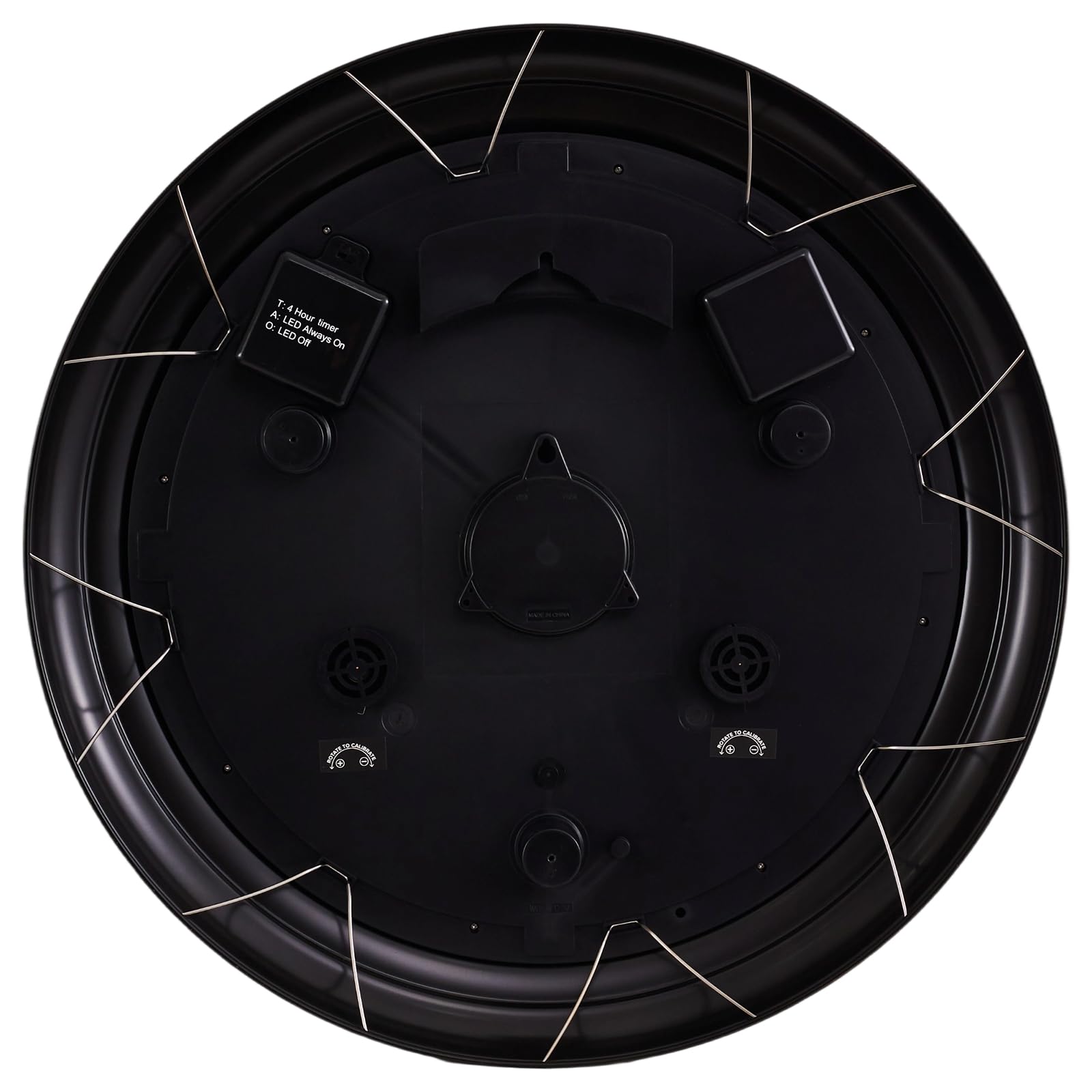 ANDY STAR large 24-inch dial ensures time reading from across the deck.