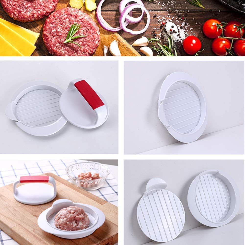 ANEUHS burger press nonstick bottom aids quick release and cleanup