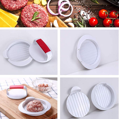 ANEUHS burger press nonstick bottom aids quick release and cleanup