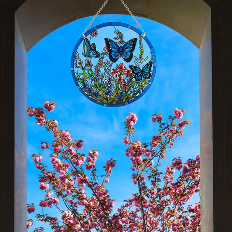 ANFURI suncatcher in a sunlit window enhances decor