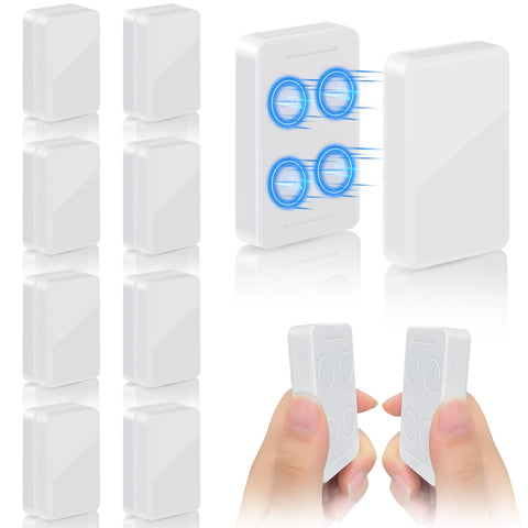 ANGAR 16pcs outdoor curtain weights secure wind-prone curtains in white