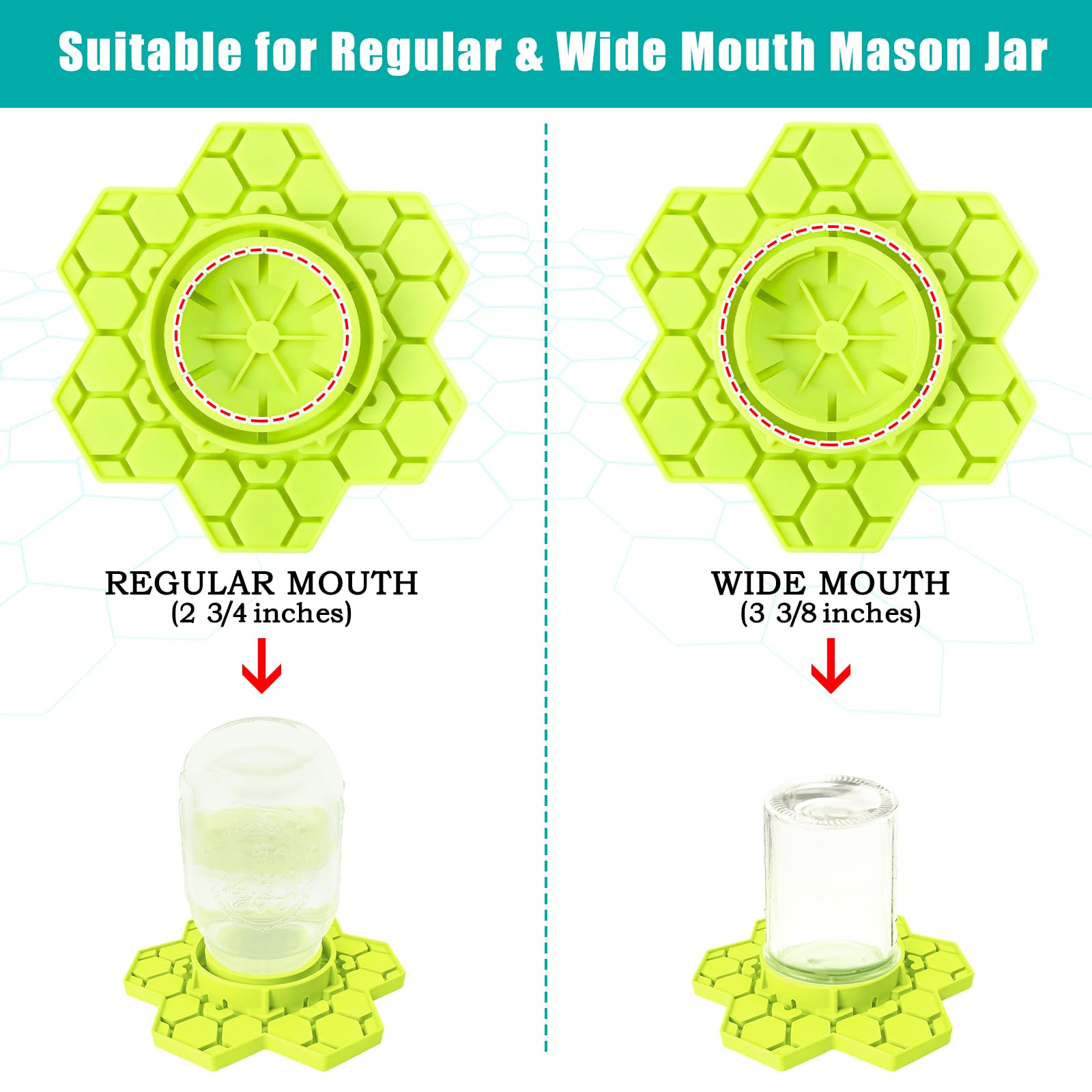 ANGAR feeder features hexagonal groove design for stable bee drinking relief