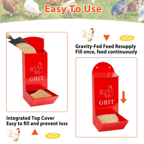 ANGAR feeder installation options attach to fence or mesh