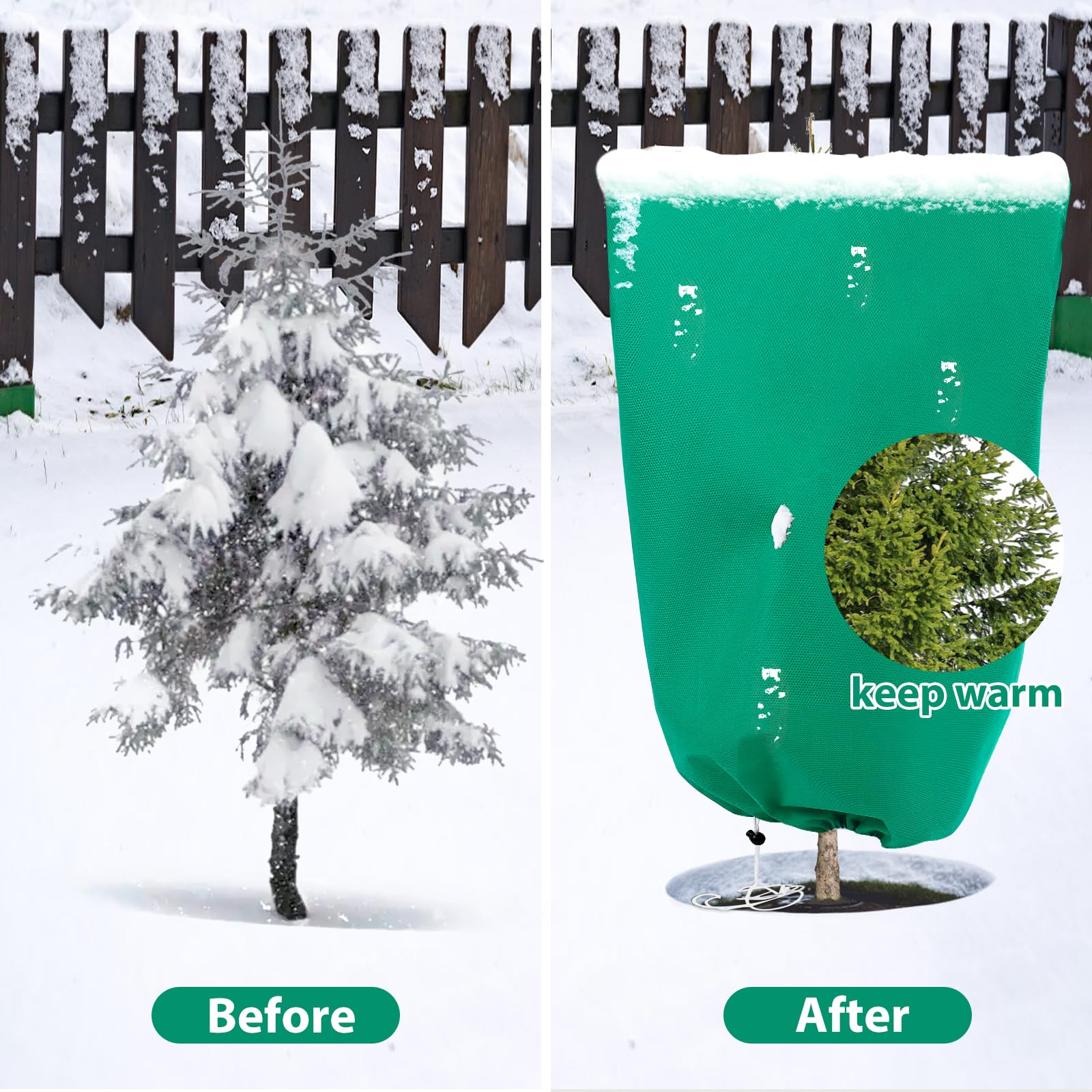 ANGAR breathable translucent fabric allows light while protecting plants