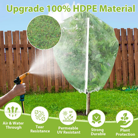 ANGAR 60-mesh breathable material allowing air and light to reach fruit