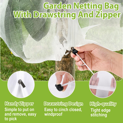 ANGAR 60 mesh breathable mesh design for air and light access on fruit trees
