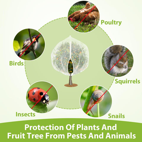 ANGAR netting folded for compact seasonal storage