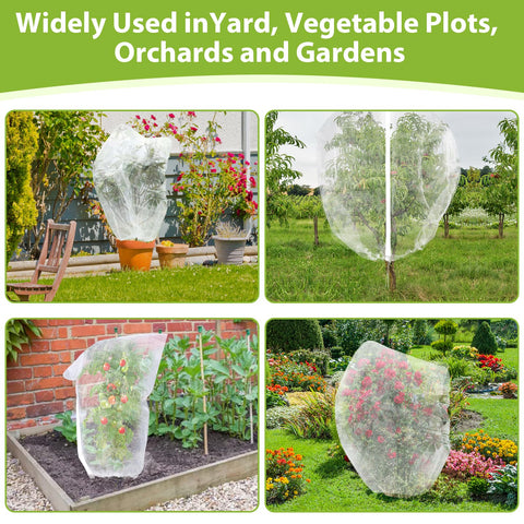 ANGAR 10x10ft size option shown for dense fruit trees coverage