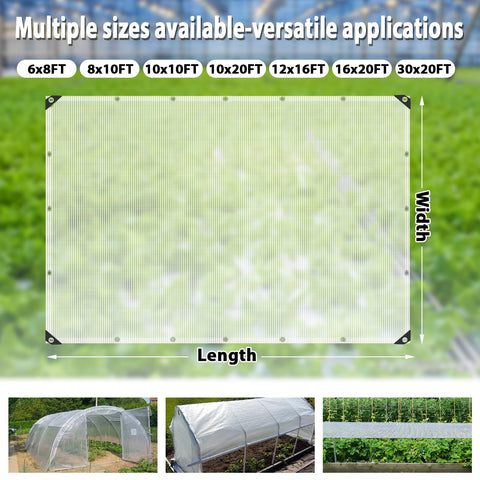 ANGAR light-permeable UV-resistant film lets sunlight through for healthy growth