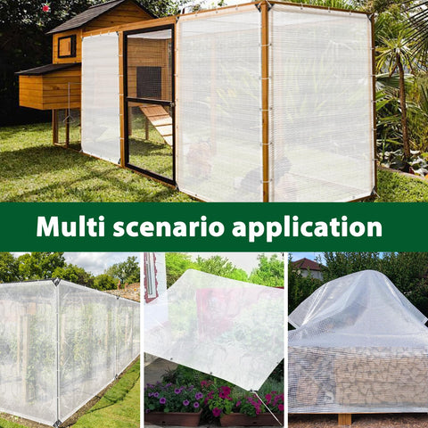 ANGAR multi-use tarp suitable for chicken coops, fences, and outdoor projects