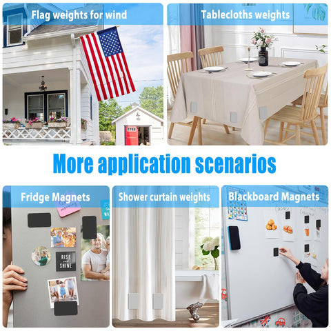 ANGAR suitable for curtains, tablecloths, shower curtains, and flags for outdoor use.
