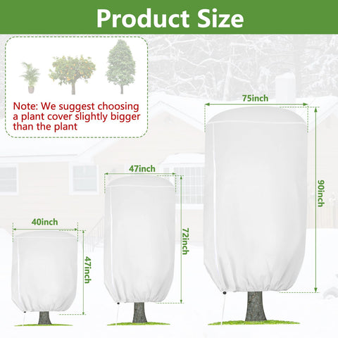 ANGAR dome-insulation plant cover creates a warm overwintering space
