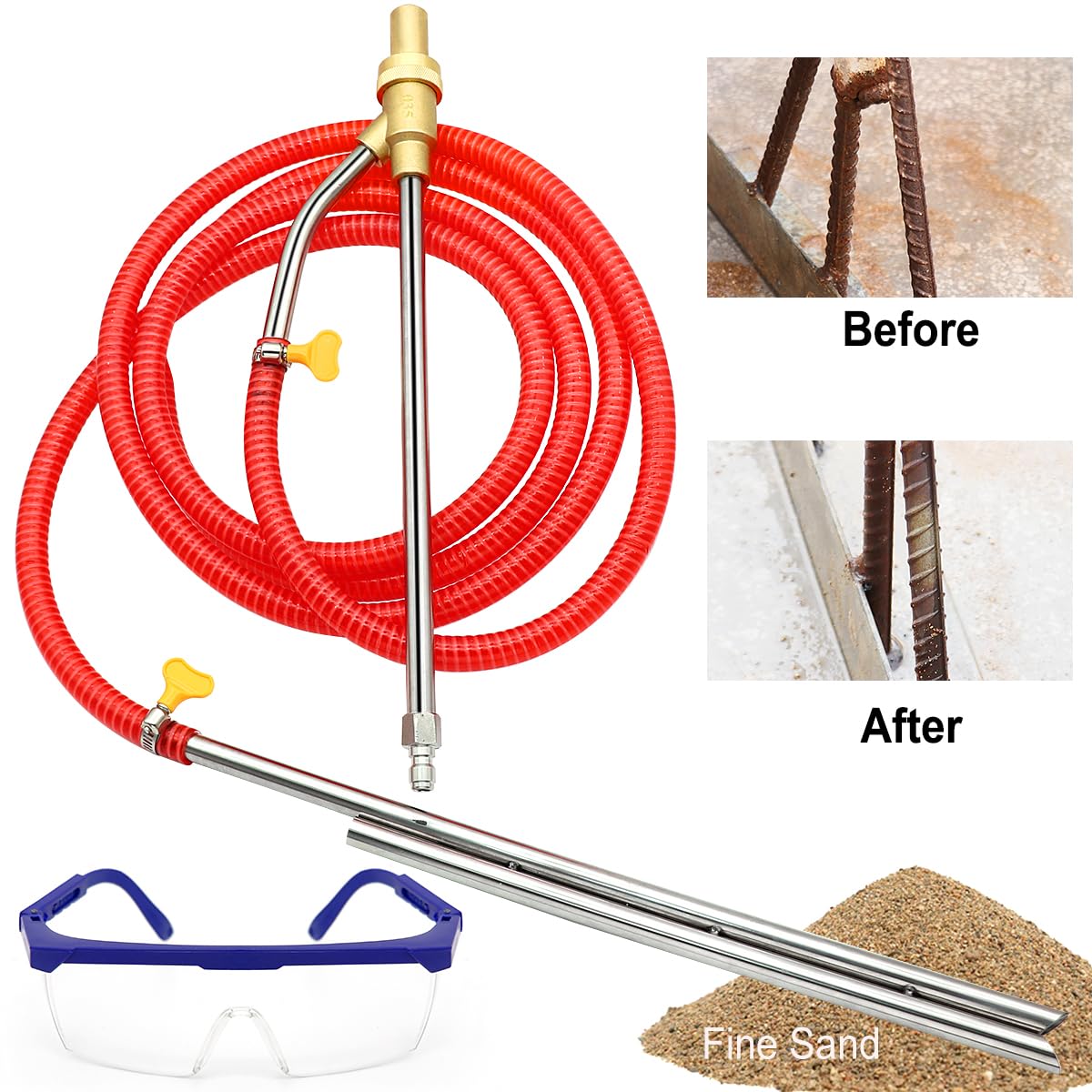 Angela&Alex replacement ceramic nozzles compatible with up to 5000 PSI.