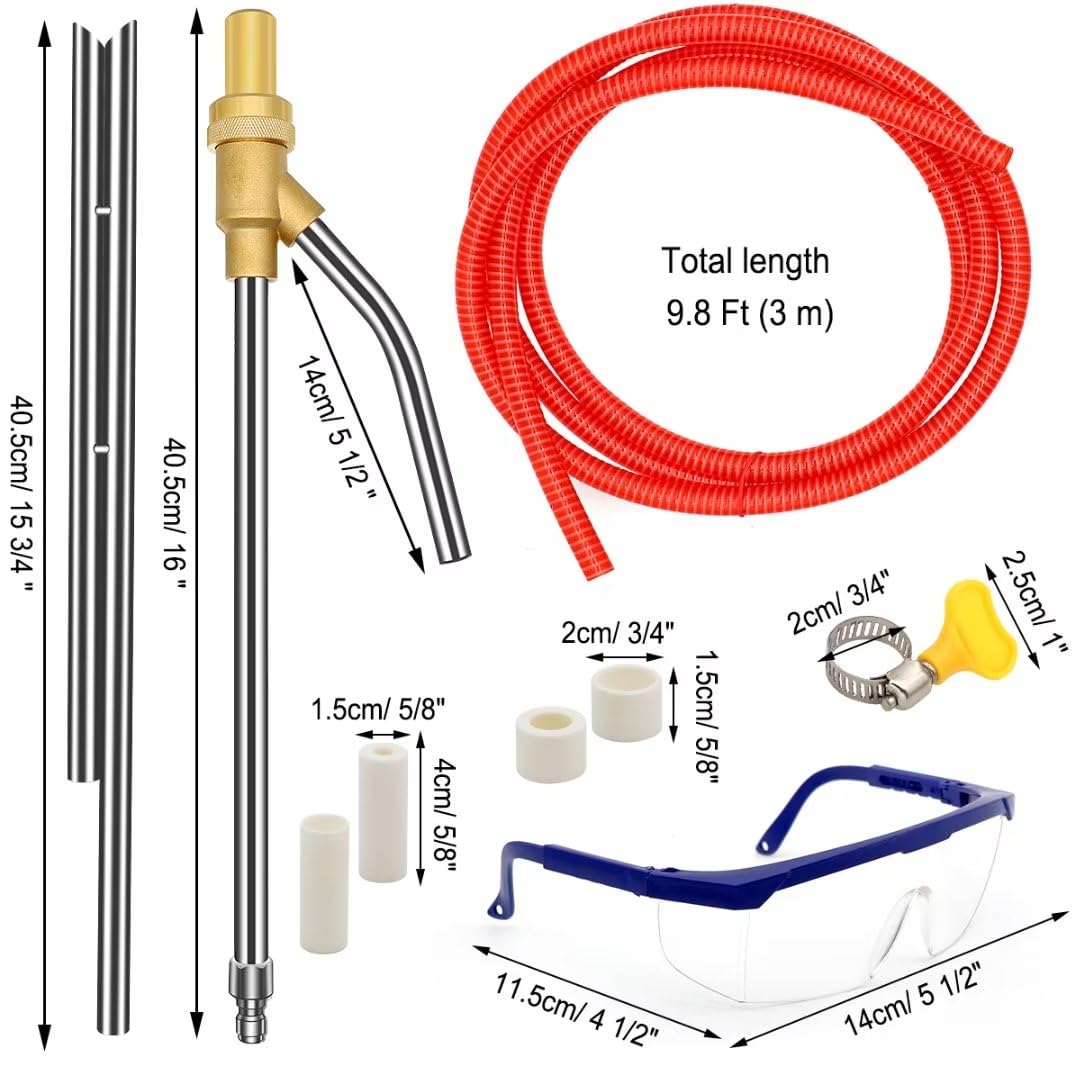 Angela&Alex sand wand 15-3-4-inch for effective blasting.