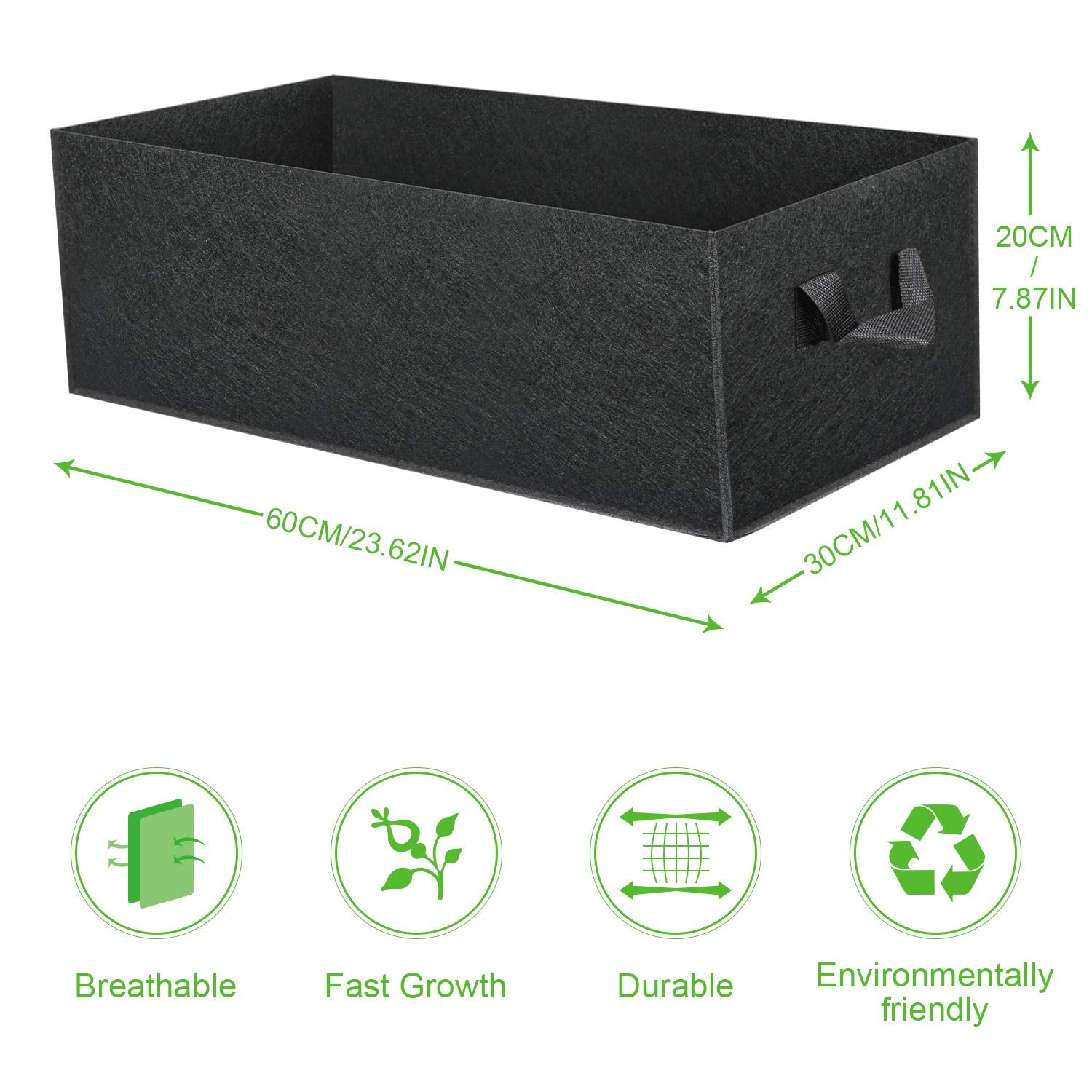 ANGELIOX breathable material promotes healthier root air flow.