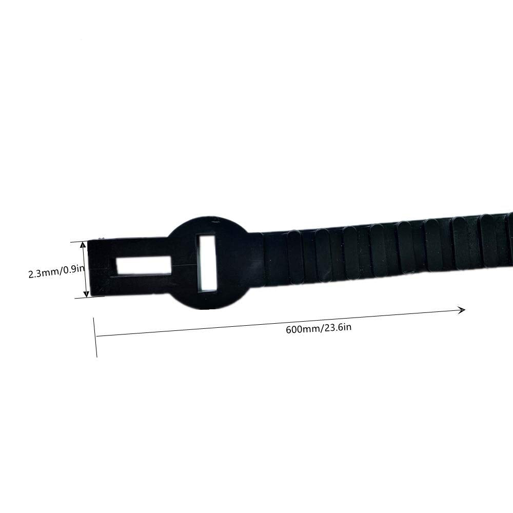 ANGIEHAIE heavy-duty tree stake straps provide sturdy support during wind and growth.