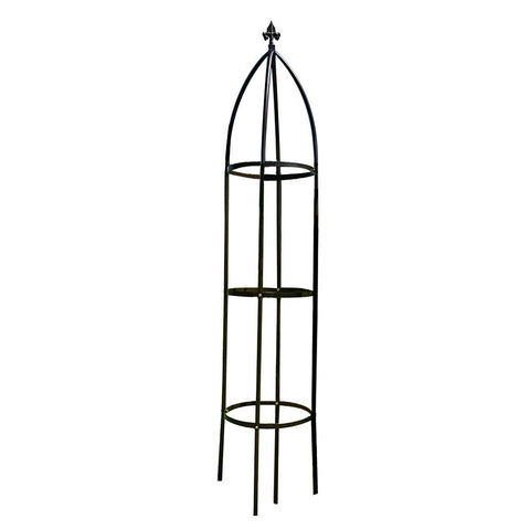AngJi garden arch trellis bronze provides sturdy support for climbing roses.