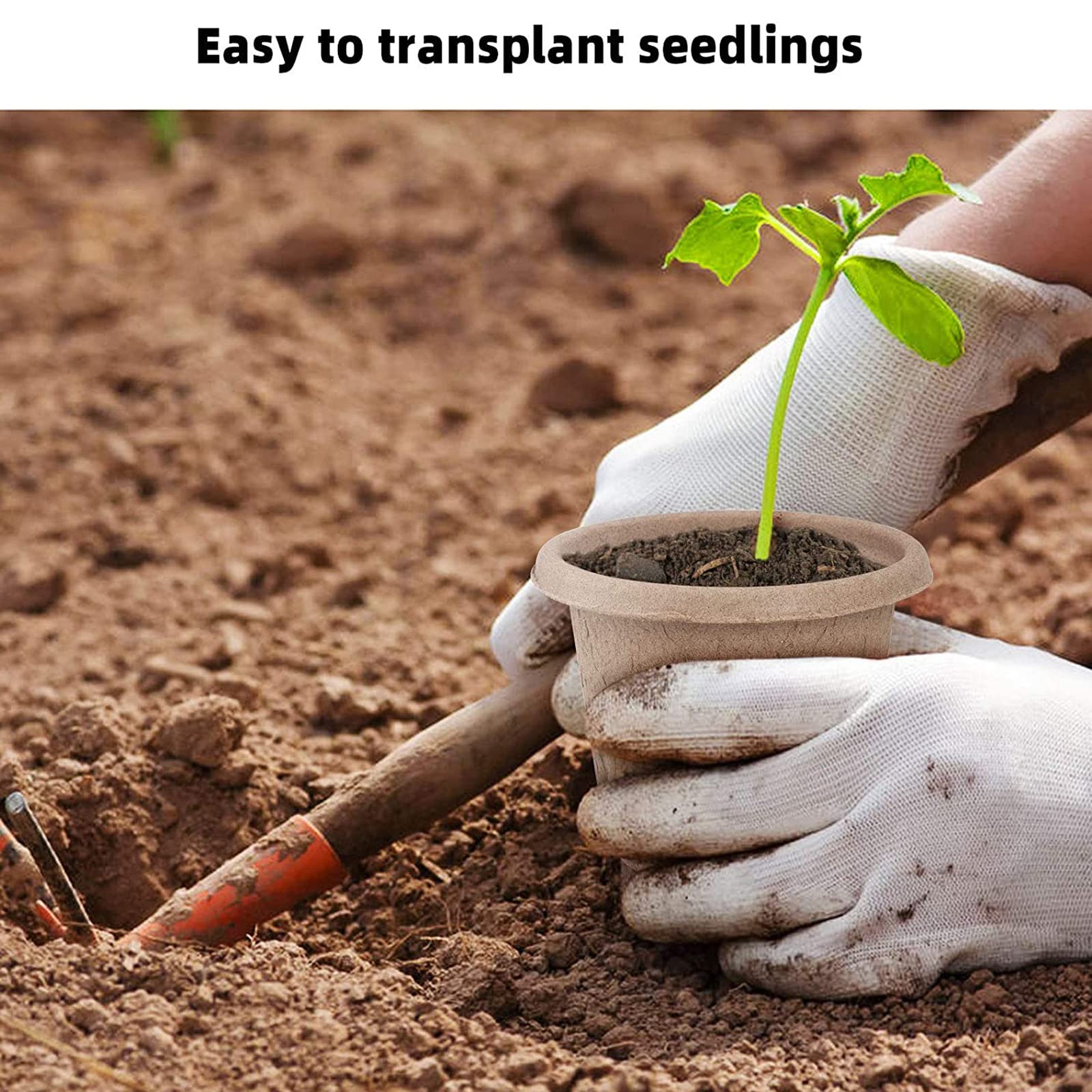 ANGTUO 30 pots help reduce plastic waste and promote eco-friendly gardening.