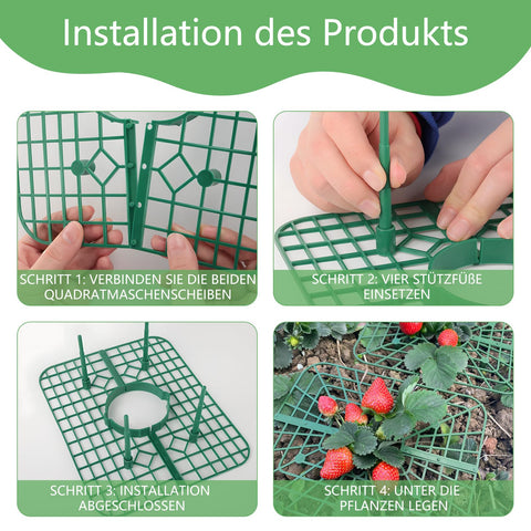 ANGTUO multi-use stand supports strawberries, tomatoes, and vegetables.