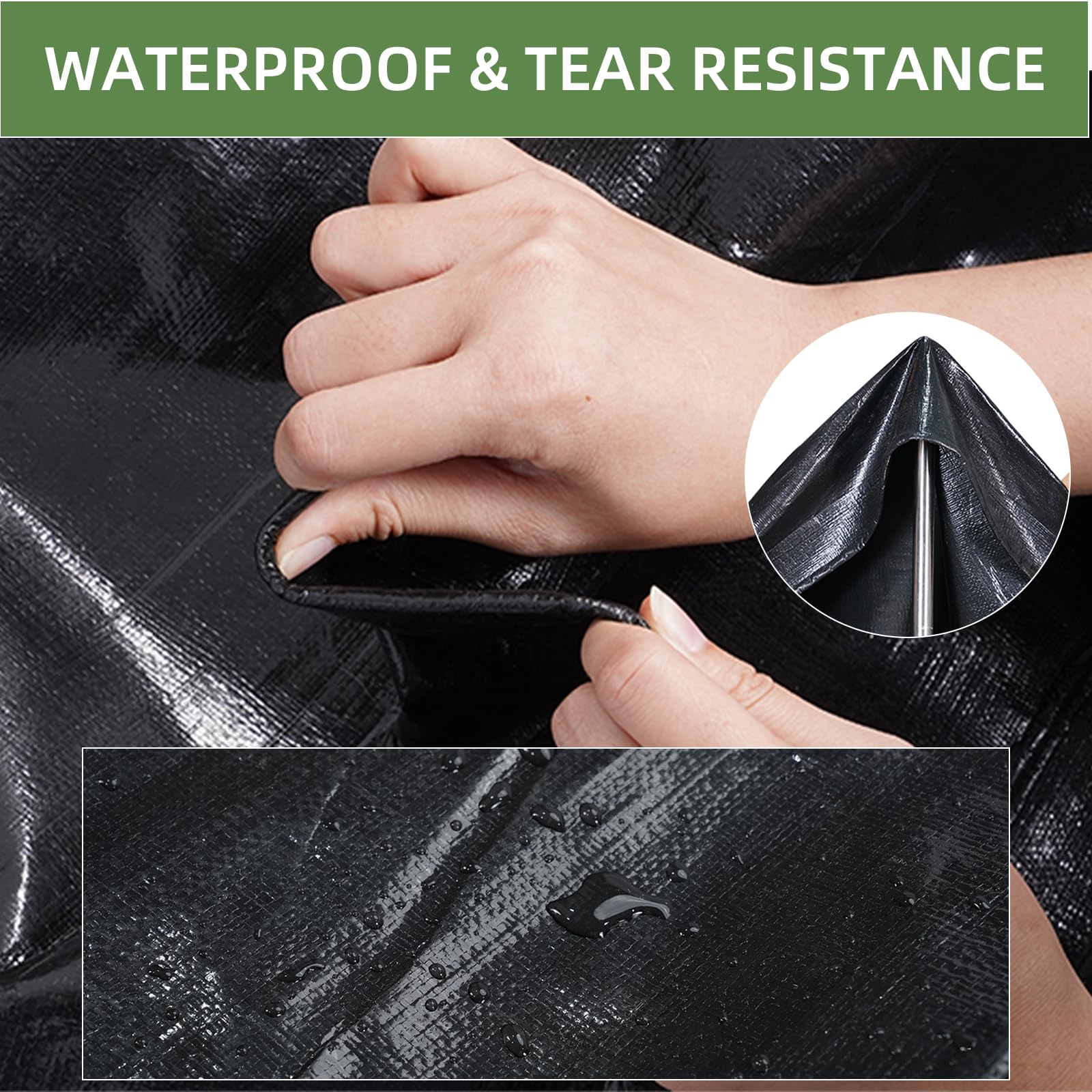 ANHAN koi pond liner provides durable waterproofing for outdoor water features