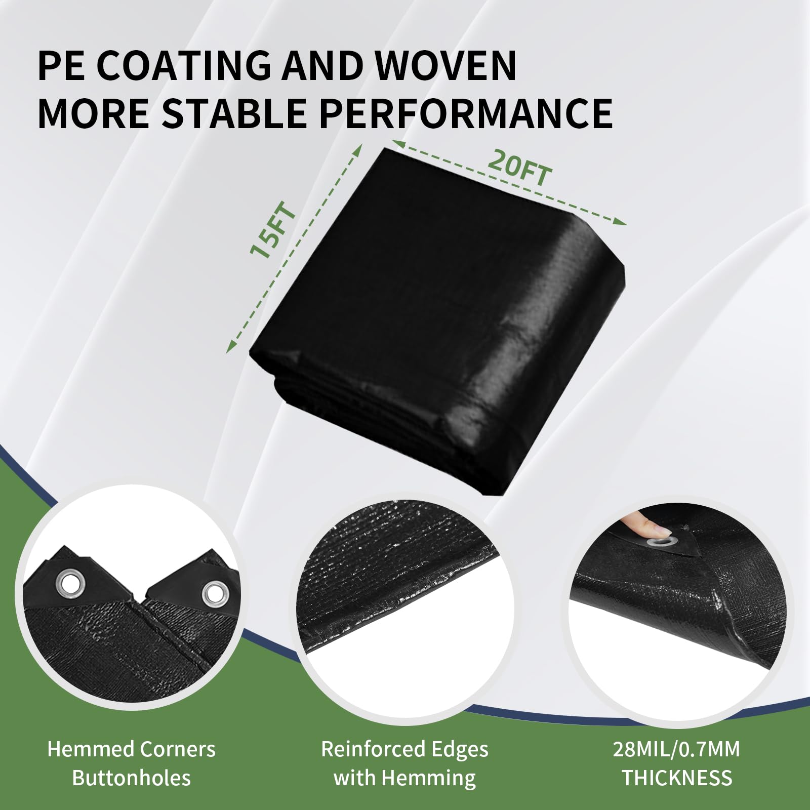 ANHAN pond liner installation is easy and adapts to irregular pond shapes