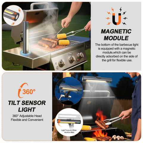 Anicooking COB LED delivers bright, shadow-free grill illumination for even searing