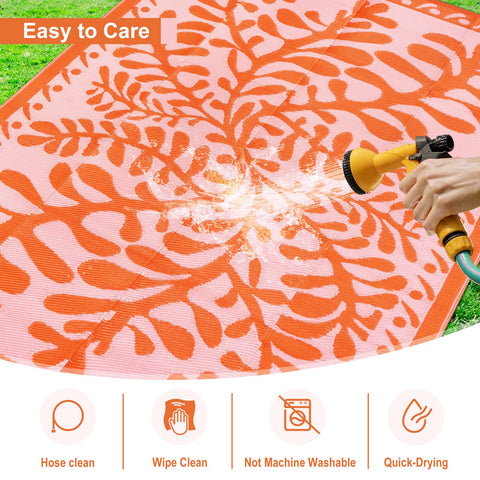 Anidaroel rug wrinkles relax with sun exposure or gentle walking.