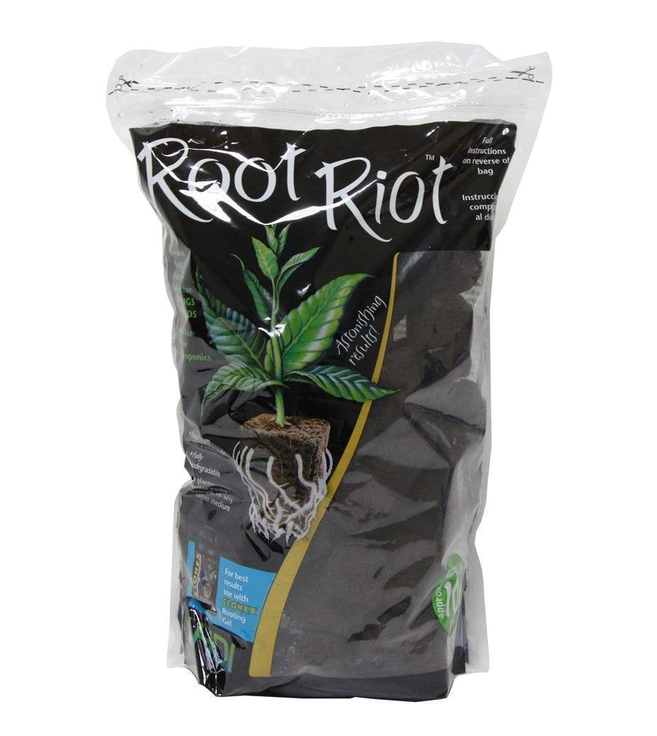 Anihoslen Root Riot 100 replacement cubes for organic seed germination and easy transplanting.