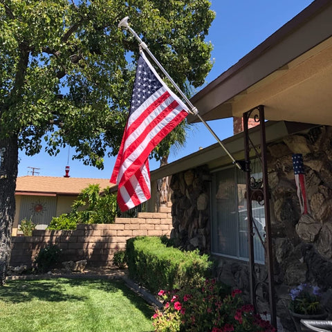 ANISUN Fivepine compatible with 1-inch flag poles for easy use